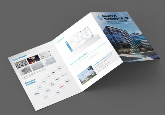 三折頁設計印刷案例|全國一體化服務，賦能眾泰科技閃耀外貿展會